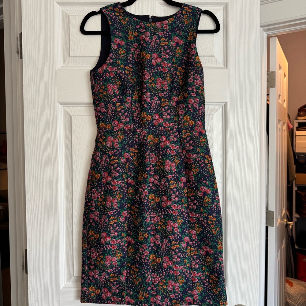 J. Crew Floral Sleeveless Dress